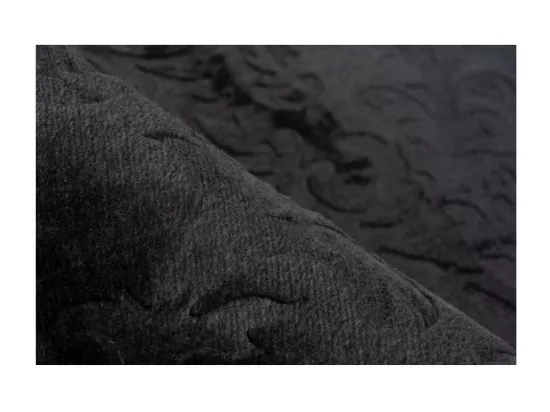 Tapis 160x120cm, design D112A coloris graphite - Confort et élégance pour votre intérieur