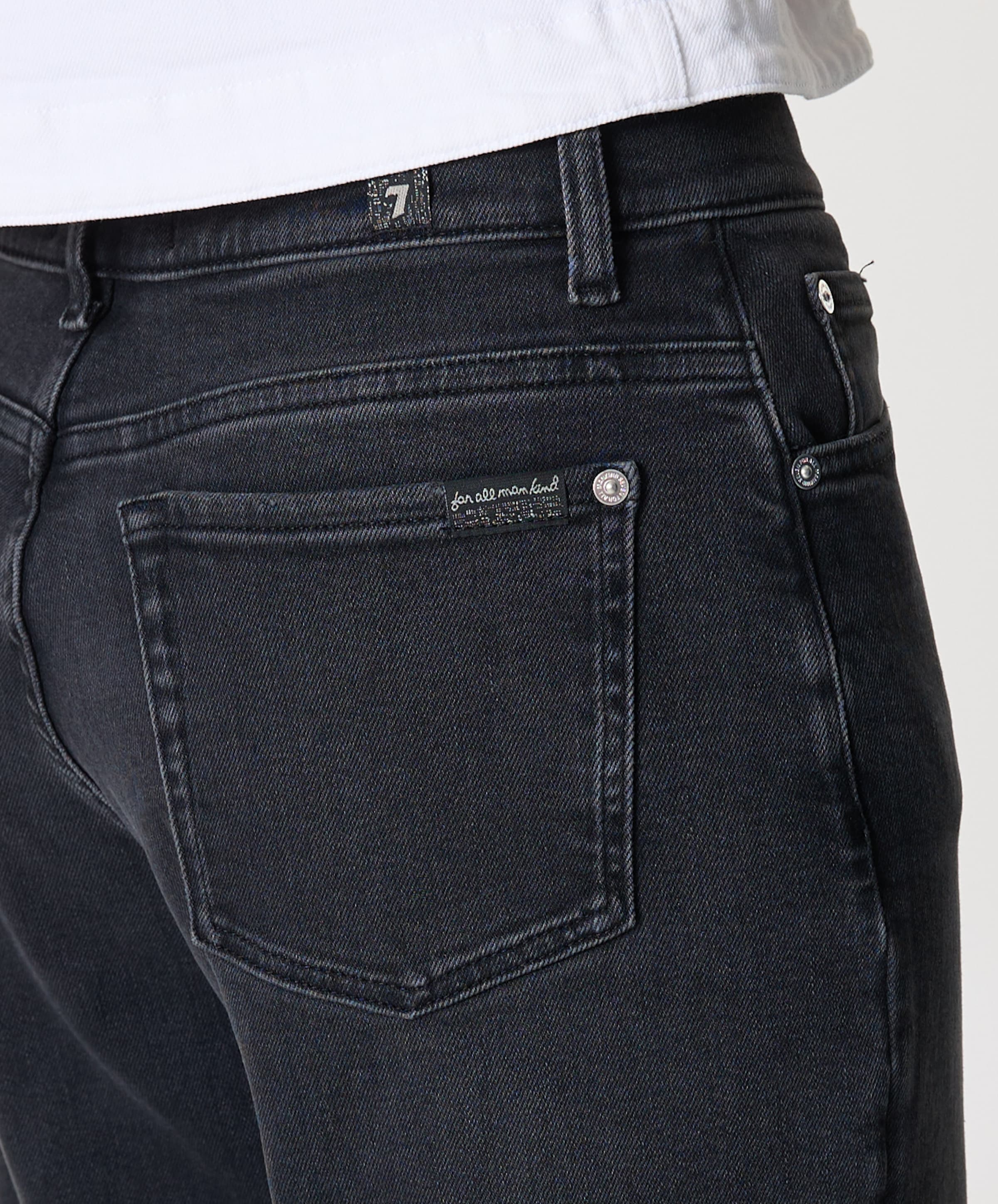 7 For All Mankind Stovpipe Straight dames jeans zwart