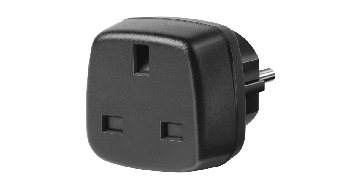 BrennenstuhlReis Adapter UK stekkerdoos adapter  (Zwart)