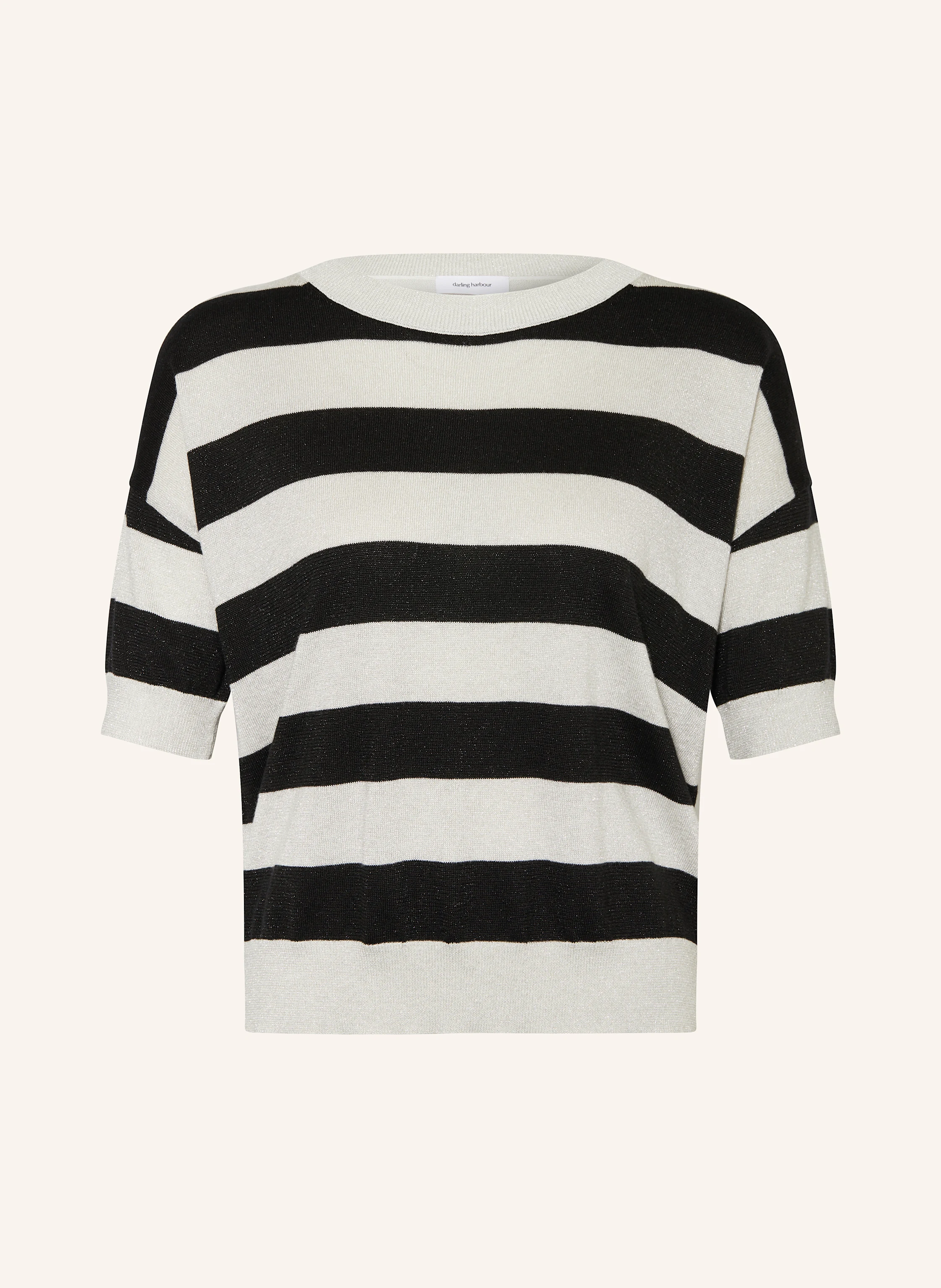 darling harbour Strickshirt mit Glitzergarn