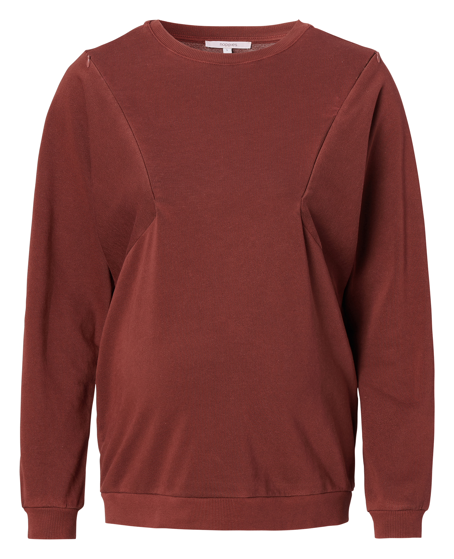 PONCA - Pull-over de grossesse et d'allaitement | Marron