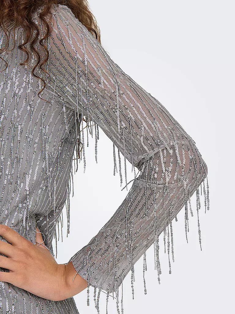 ONLY Cocktailkleid ONLANIKA silber