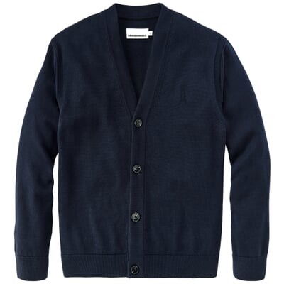 Herren-Strickjacke, Navy