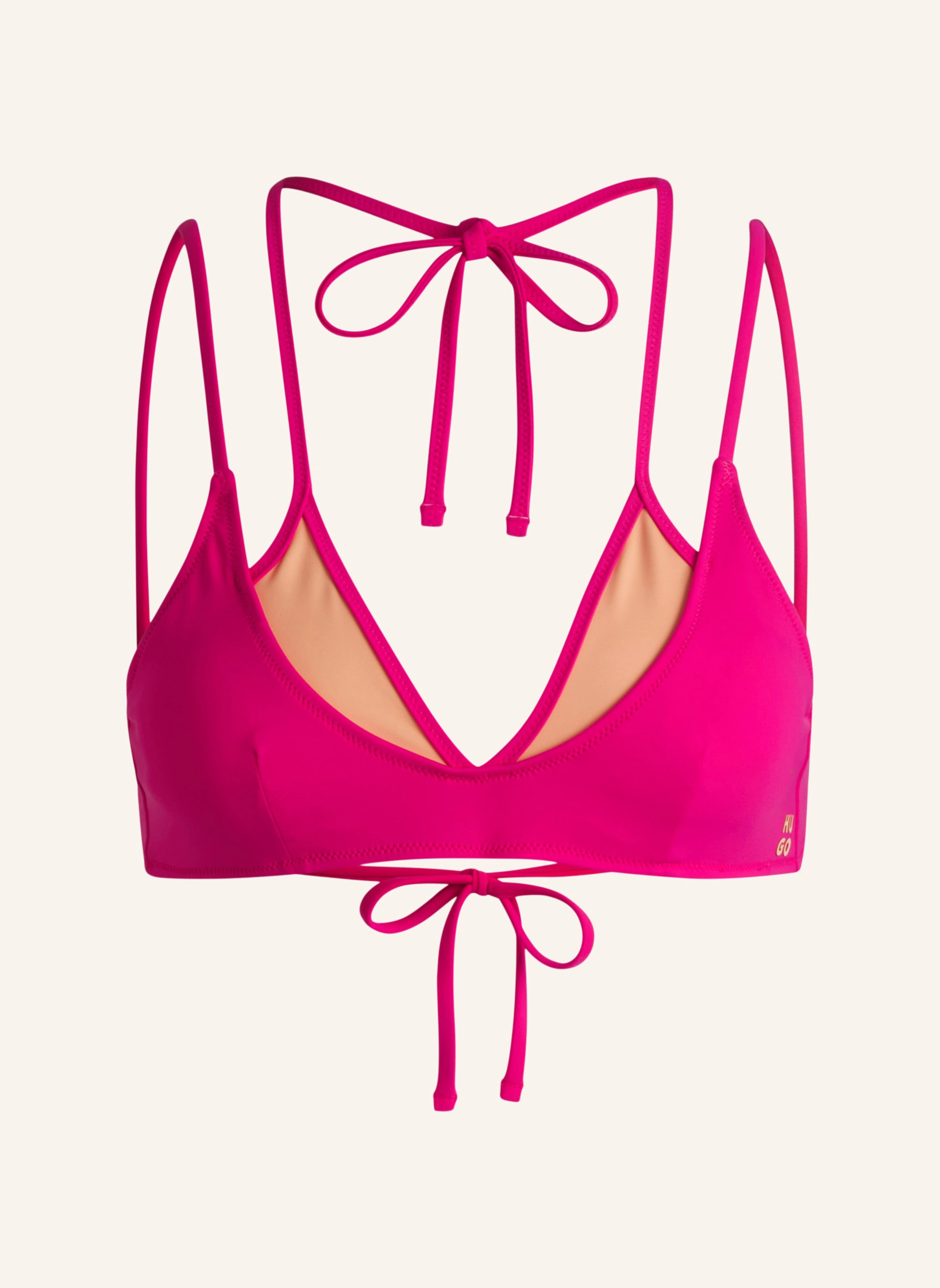 HUGO Bikini-Oberteil DUO LAYER TRIANGLE Regular Fit