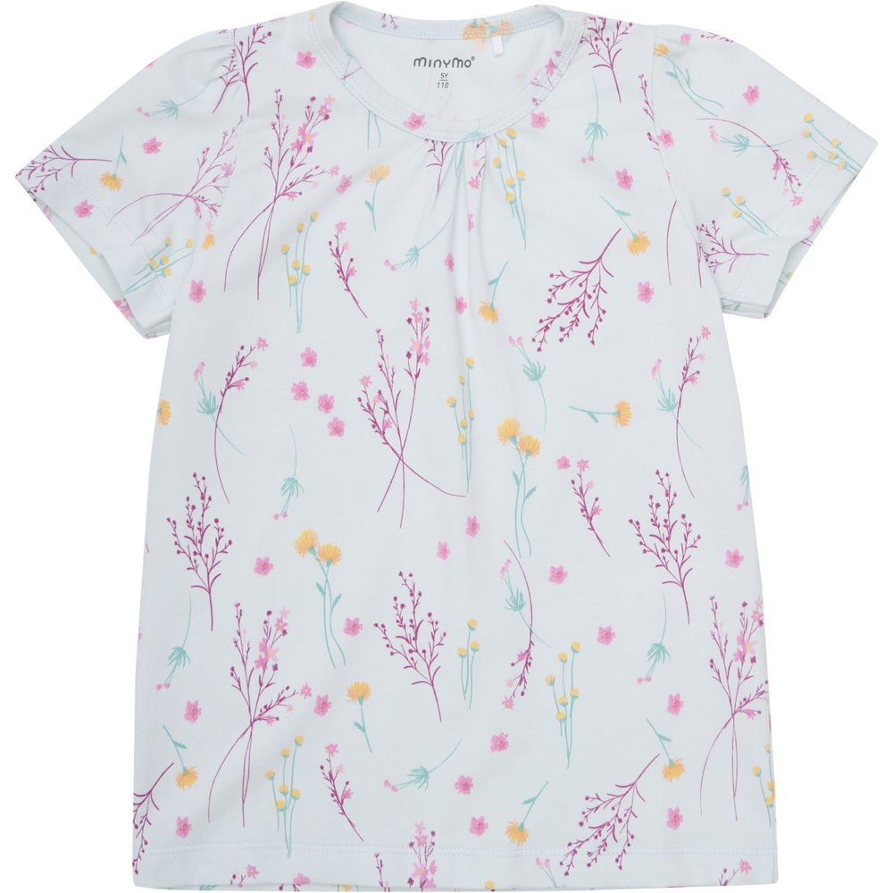Køb Minymo Wan Blue T-Shirt og Shorts Sæt AOP