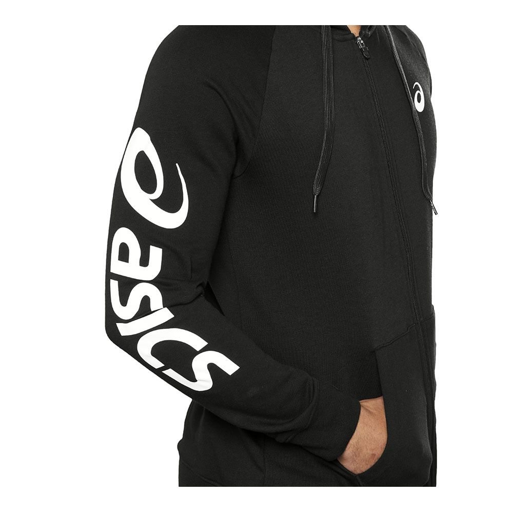 Asics BIG ASICS - Sweat Homme performance black/brilliant white