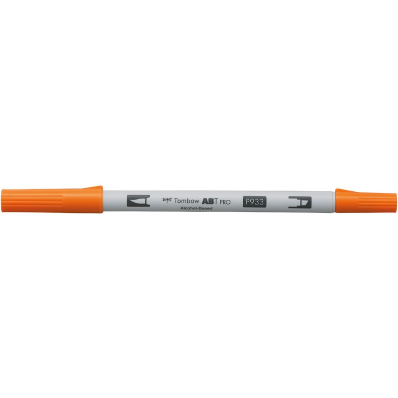 Tombow Pinselstift Dual Brush Pen ABT PRO, 933 - orange
