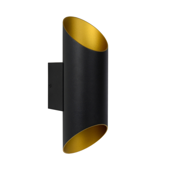Lucide wandlamp Quirijn 40W zwart