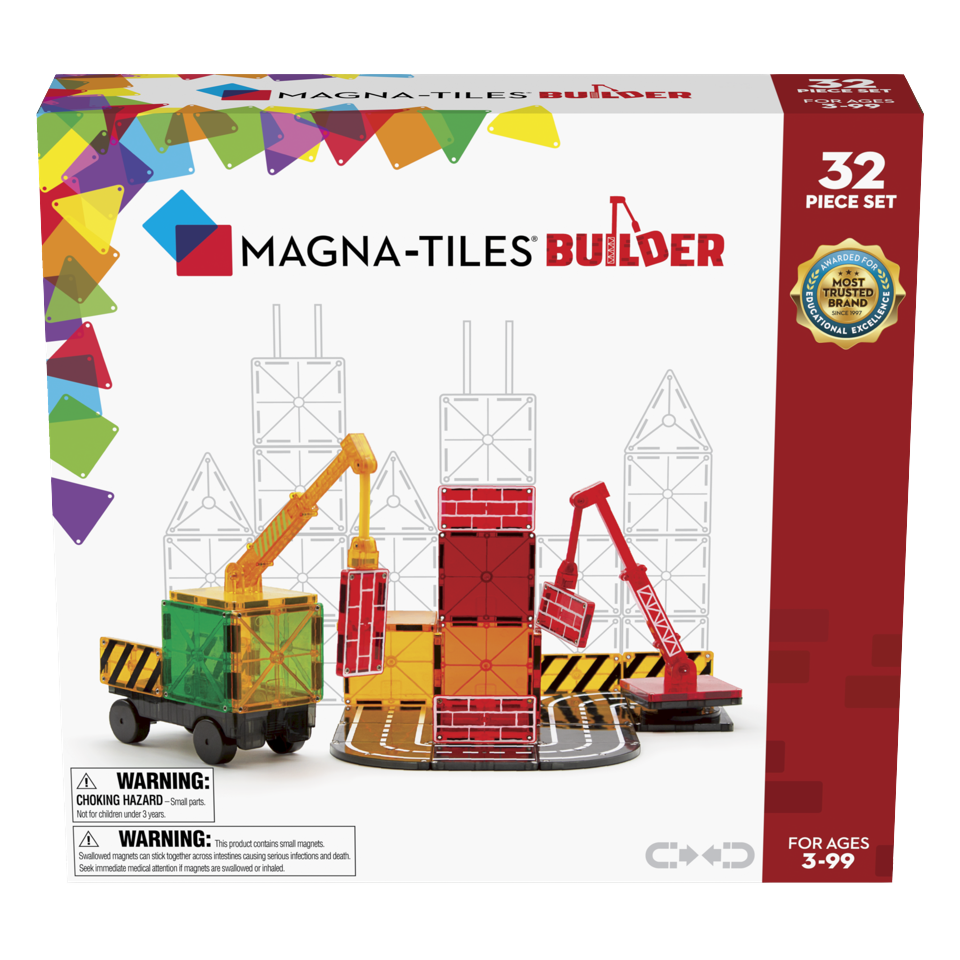 Magna-Tiles - Byggesæt 32 brikker