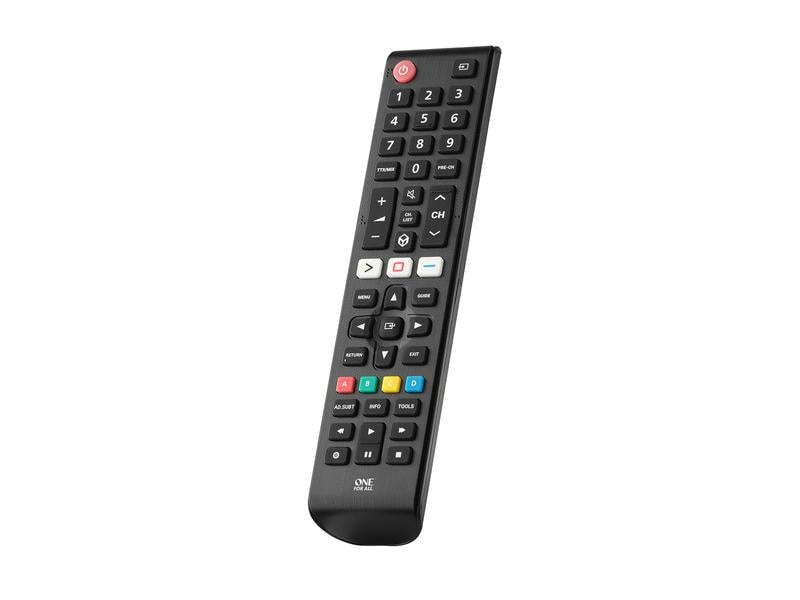 One For All Ersatz-Fernbedienung URC4910 Samsung TV's Die ideale Samsung TV-Ersatzfernbedienung