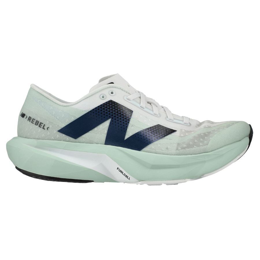 New Balance Chaussures de Running FuelCell Rebel V4 - Blanc/Clay Ash