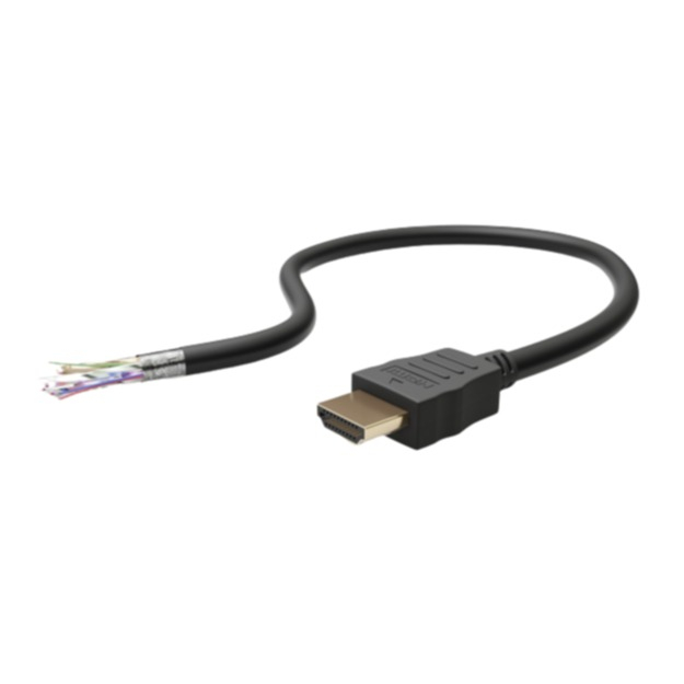 (1.5m) Highspeed 3D / 4K FullHD HDMI 2.0 270° Grad Winkel Kabel mit Ethernet Audio/Video Verbindungskabel (61273) - Schwarz