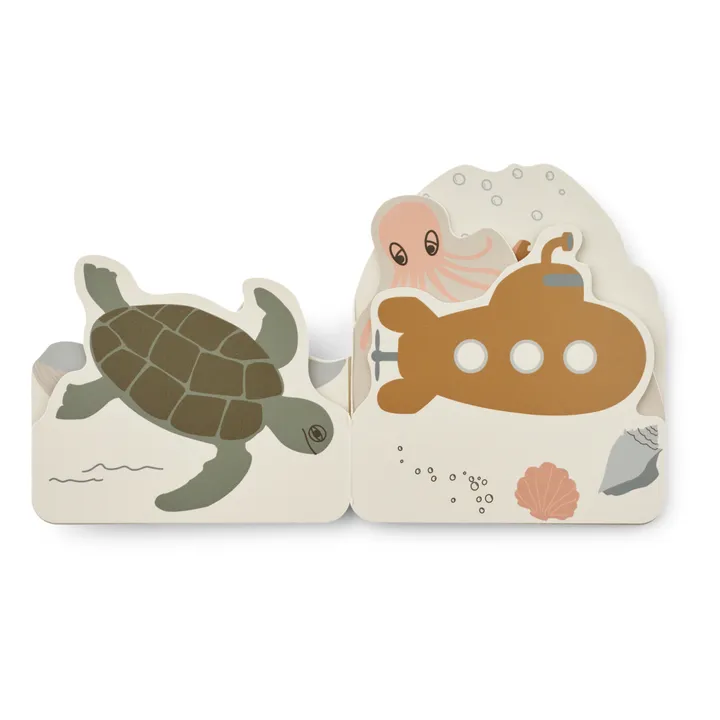 Liewood Livre d'éveil Jade | Sea creature/Sandy