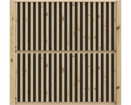 Hoofdelement ReduSound geluidswal geluidswerend hekwerk absorberend 180 x 180 cm drukgeïmpregneerd
