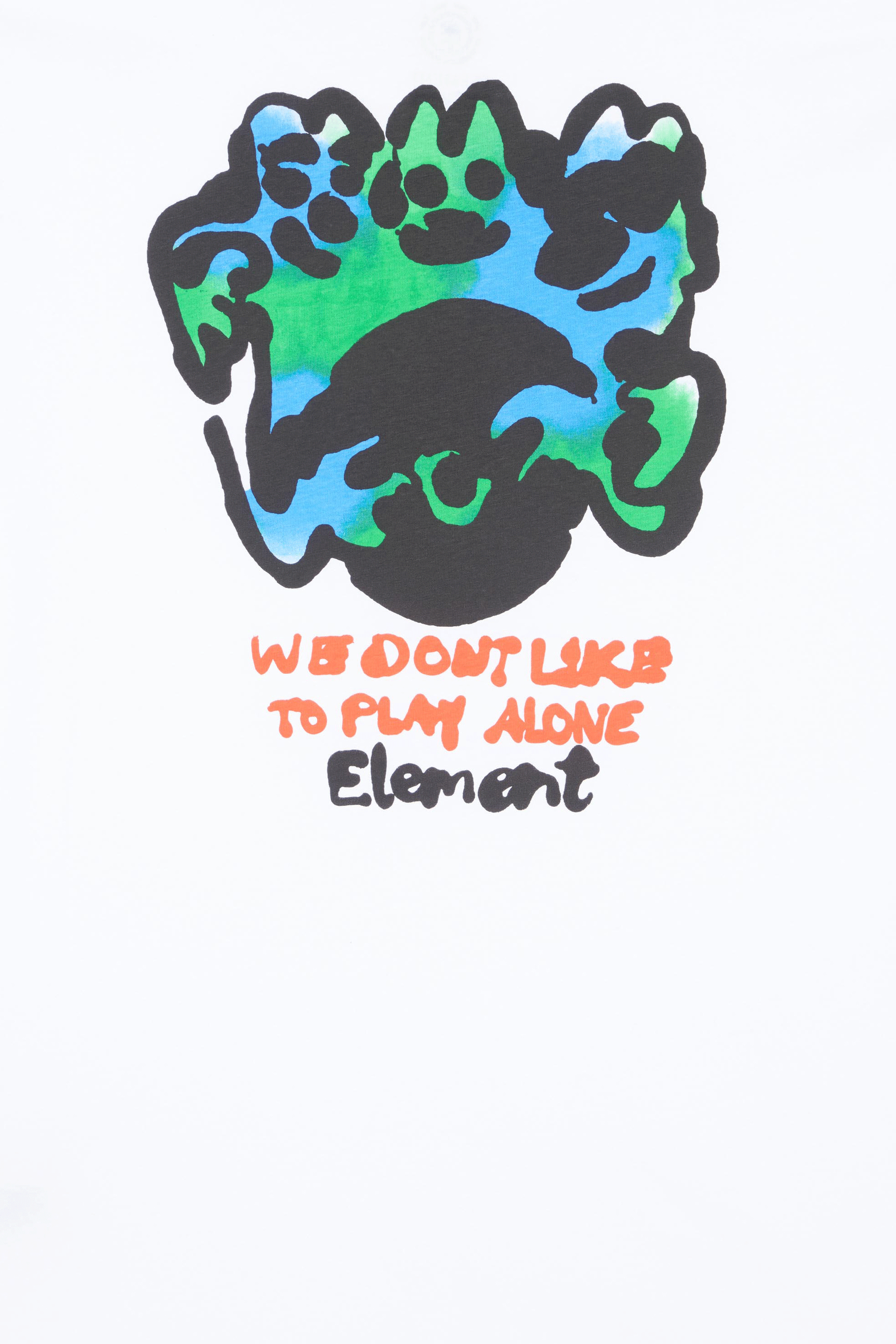ELEMENT T-shirt  PLAY TOGETHER Blanc