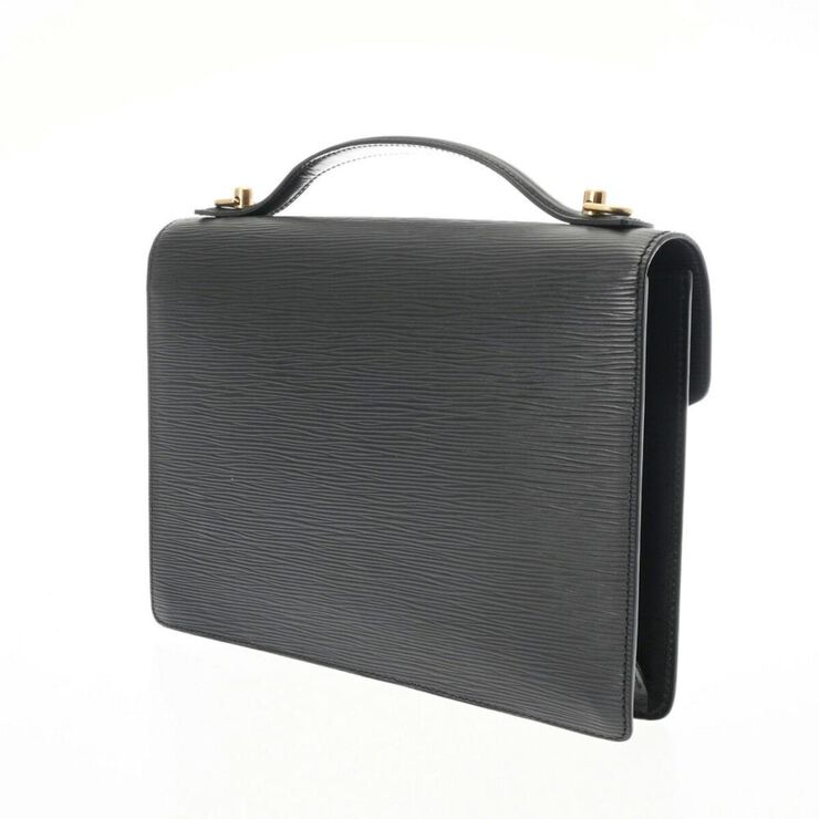 Louis Vuitton Vintage Louis Vuitton Monceau Black