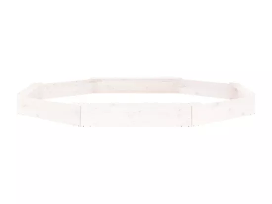 Bac à sable jeu bois blanche 232 x 232 x 20 cm 02_0041533