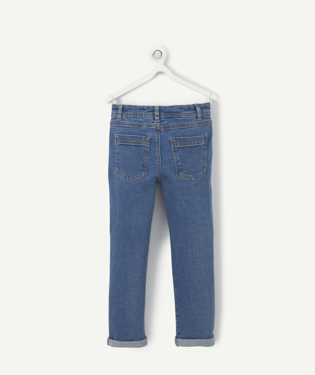 JEAN RELAXED GARÇON EN DENIM BLEU LOW IMPACT