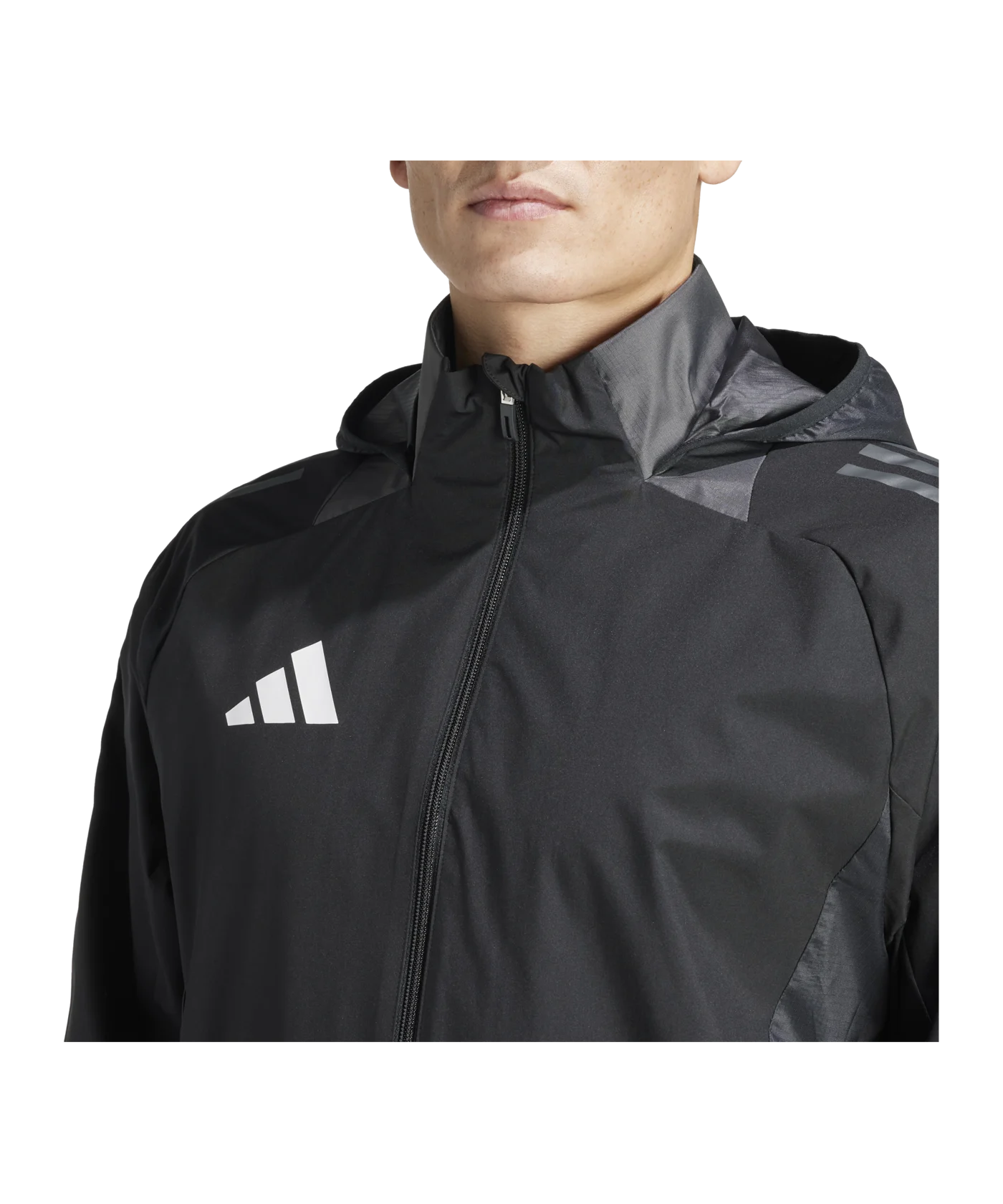 adidas Tiro 24 Competition Allwetterjacke Schwarz