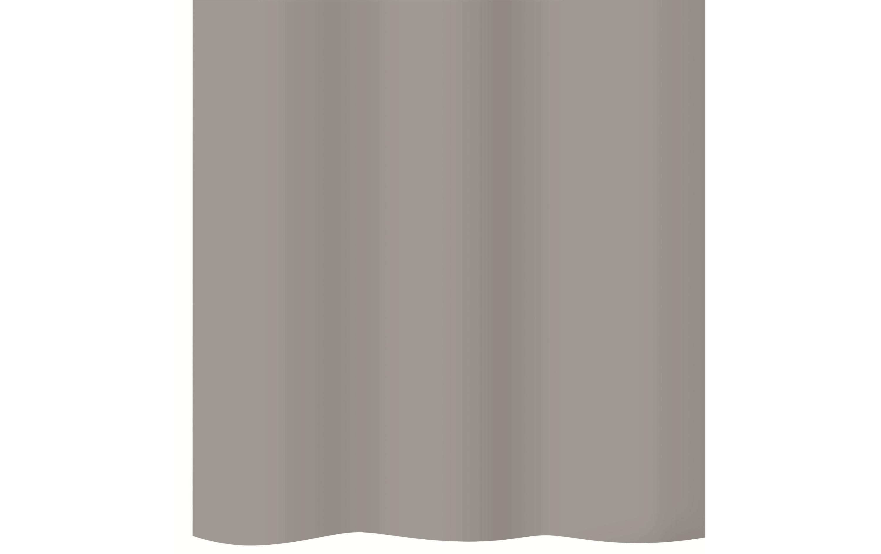 Duschvorhang Basic 180 x 180 cm, GrauKlassischer Badevorhang