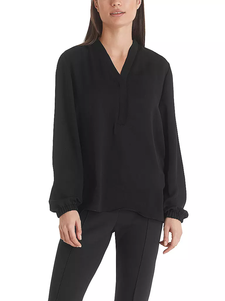 MARC CAIN Bluse schwarz
