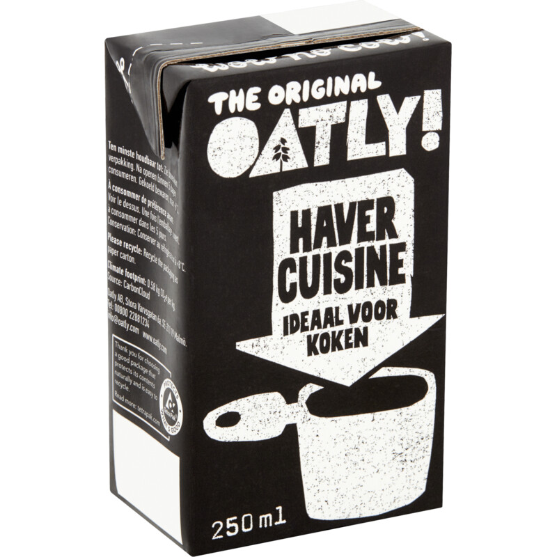 Oatly! Verse haver cuisine