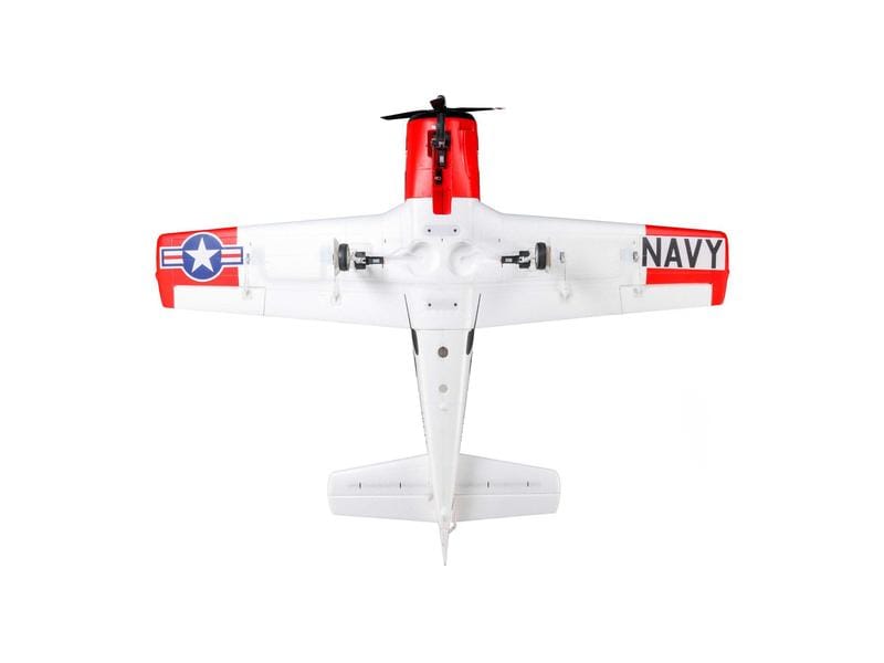 E-flite Warbird T-28 Trojan 1.2 m, Smart BNF Basic T-28 Trojan mit Einziehfahrwerk und Spektrum Smart Technik