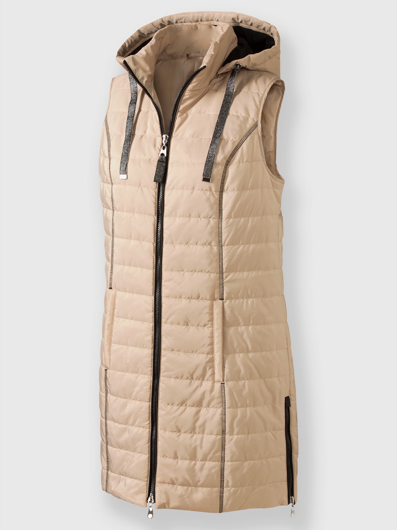 Gilet long jolie coupe longue moderne