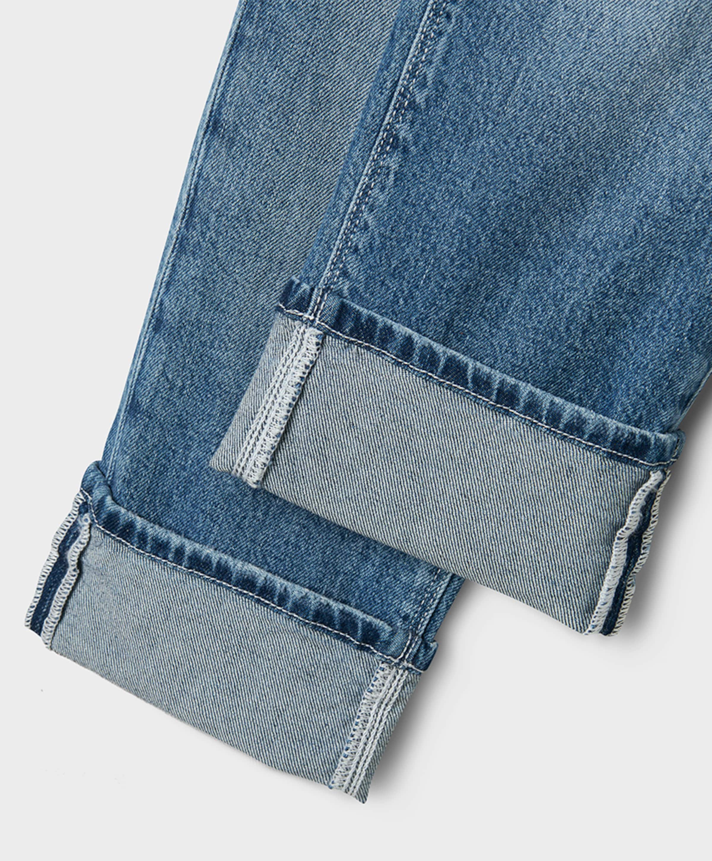 Name it NKFROSE STRAIGHT FOLD 4224-AZ jeans blauw