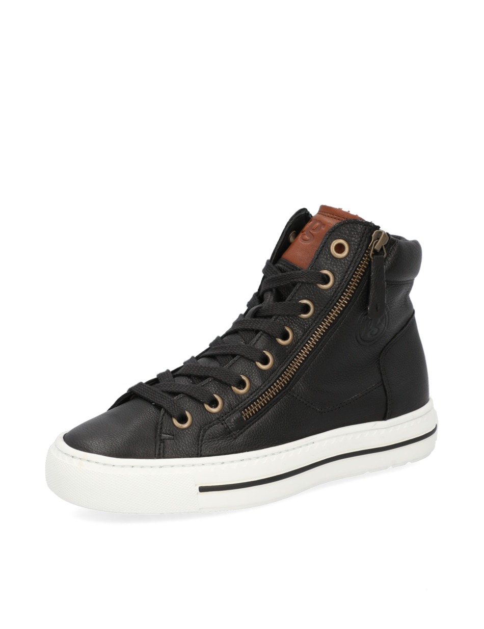 Glattleder Sneaker Mid Cut
