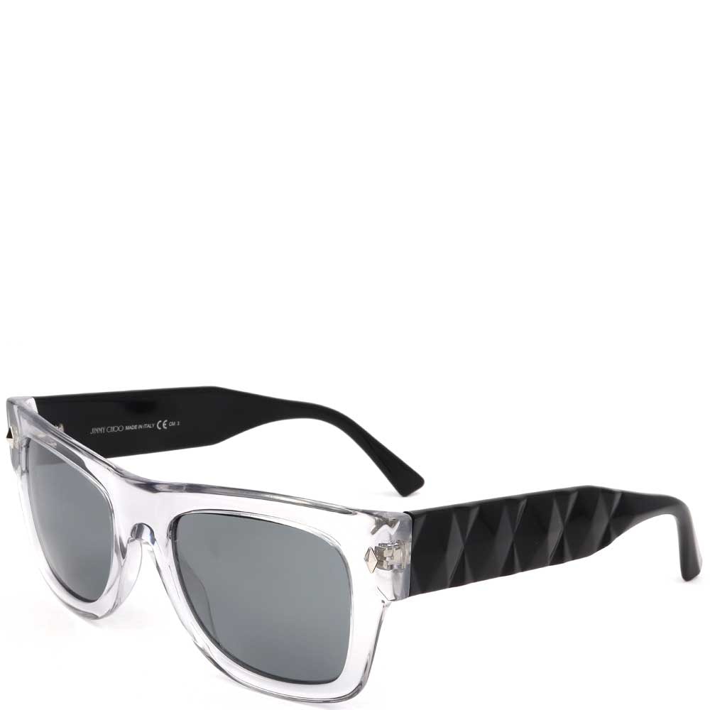 Jimmy Choo - Lunettes de soleil - Catégorie 3 - Gris foncé
