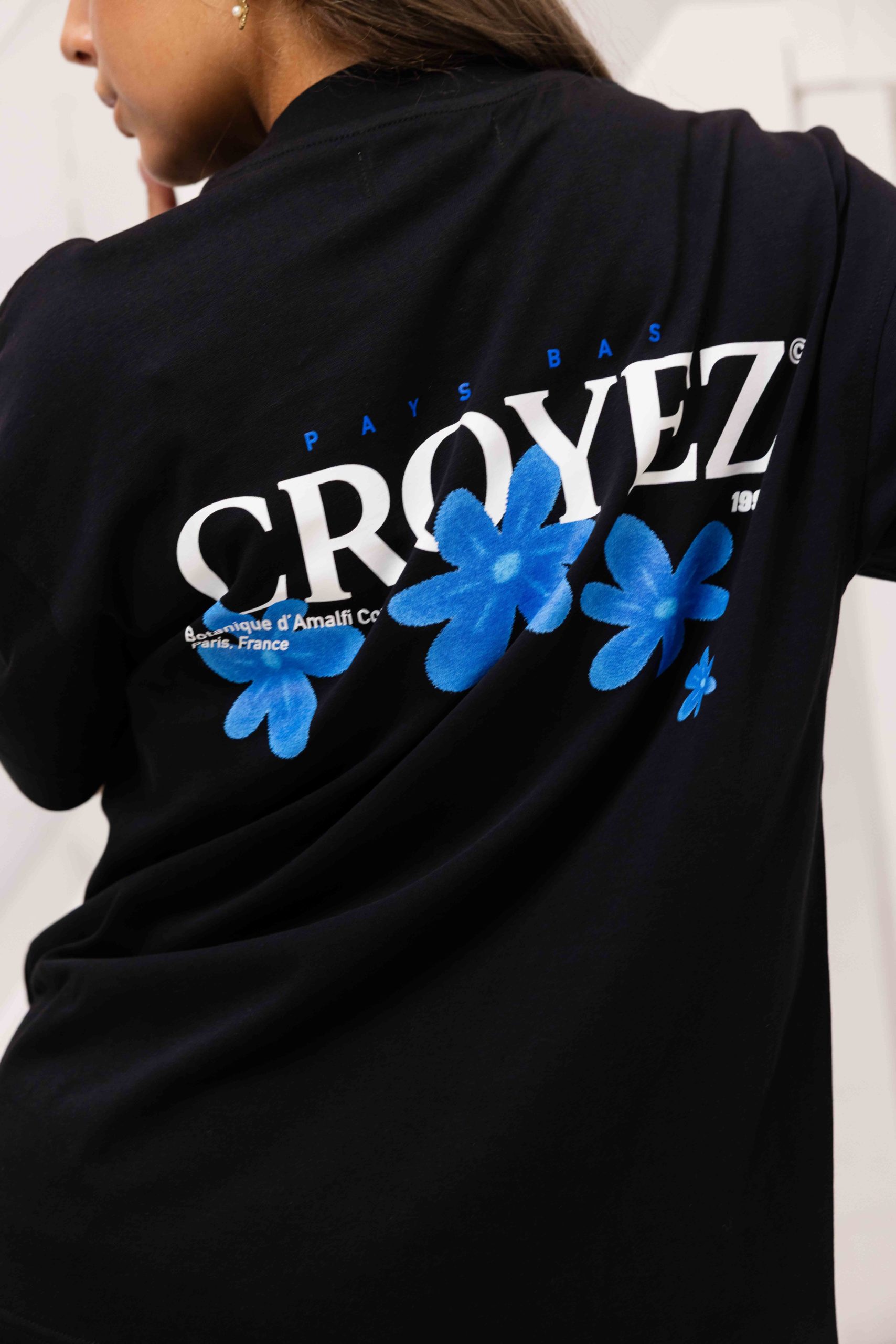 Croyez Botanique T-Shirt Dames Zwart