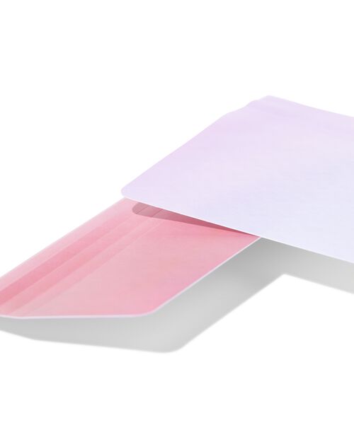 chemise en plastique 1 compartiment A4 dégradé de couleur