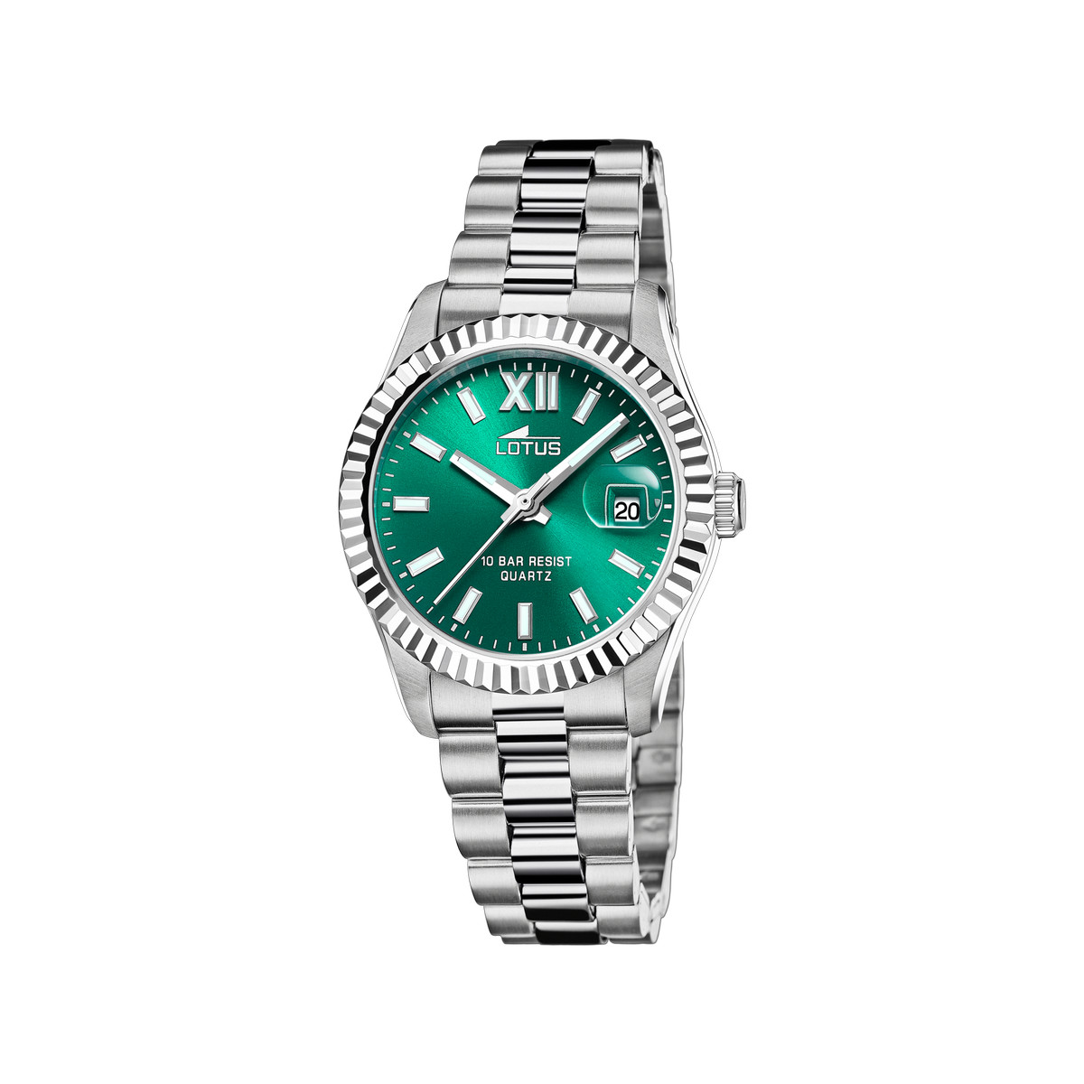 Montre LOTUS freedom collection femme bracelet acier argent