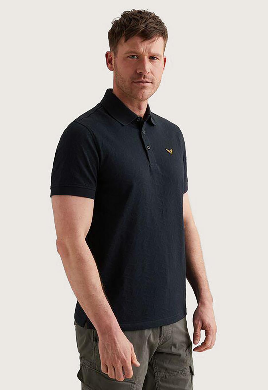 PME Legend Allover Jacquard Polo