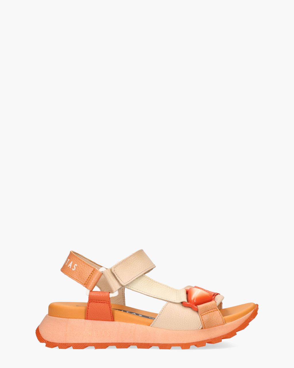 Hispanitas CHV253896 Oranje/Multicolor Damessandalen