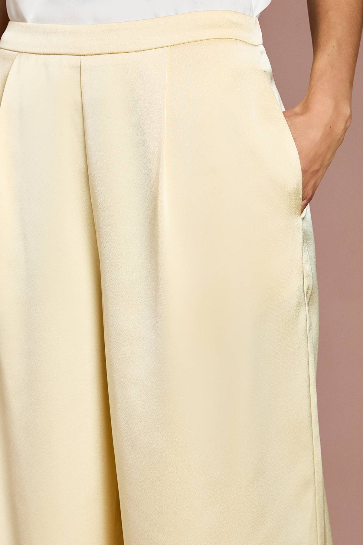 Coast Pantalon Évasé En Satin