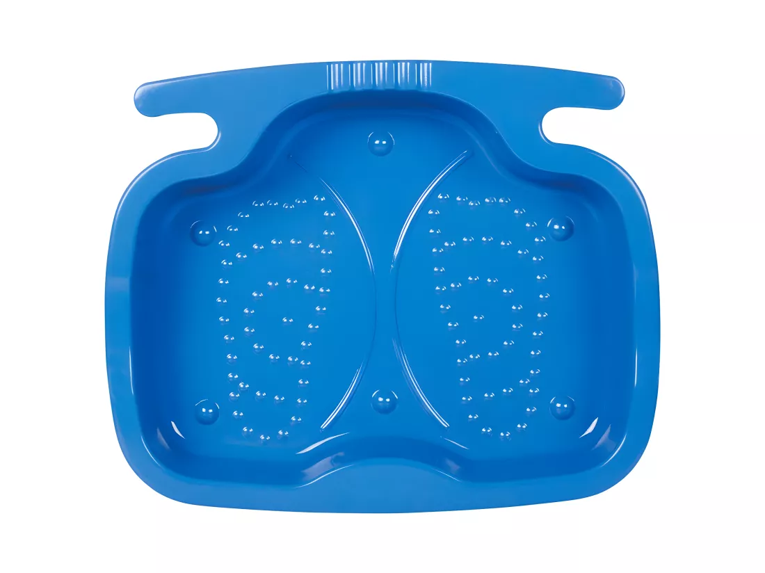 Intex Bain de pieds de piscine 11,5 L 56x46x9 cm Bleu