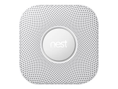Nest Protect 2nd Generation - Flerformålssensor - trådløs - 802.11b/g/n, Bluetooth 4.0, 802.15.4 - hvit