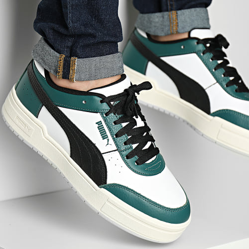 Baskets CA Pro Sport Leather 393280 Puma White Malachite