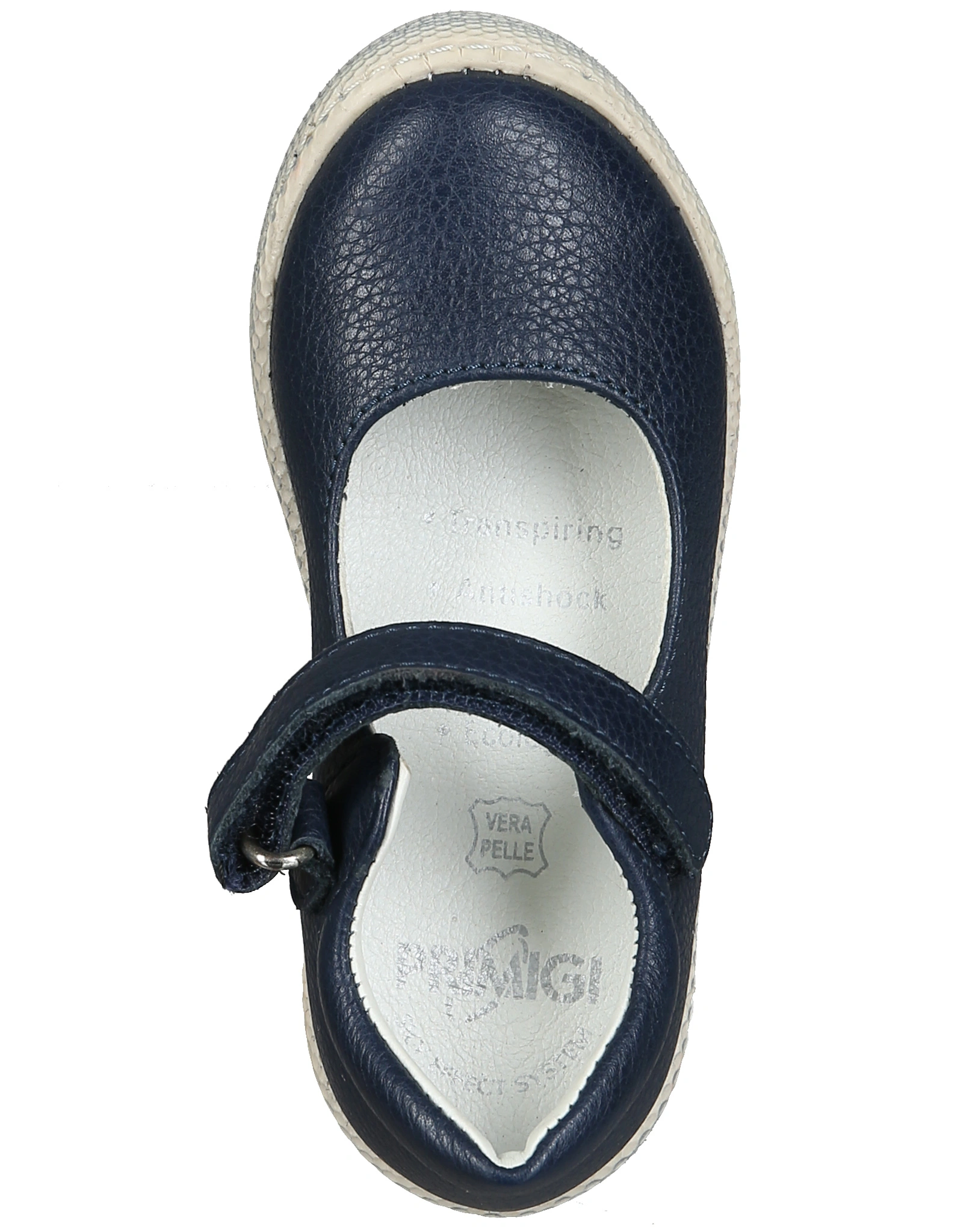 Riemchen-Ballerinas MONO in dunkelblau