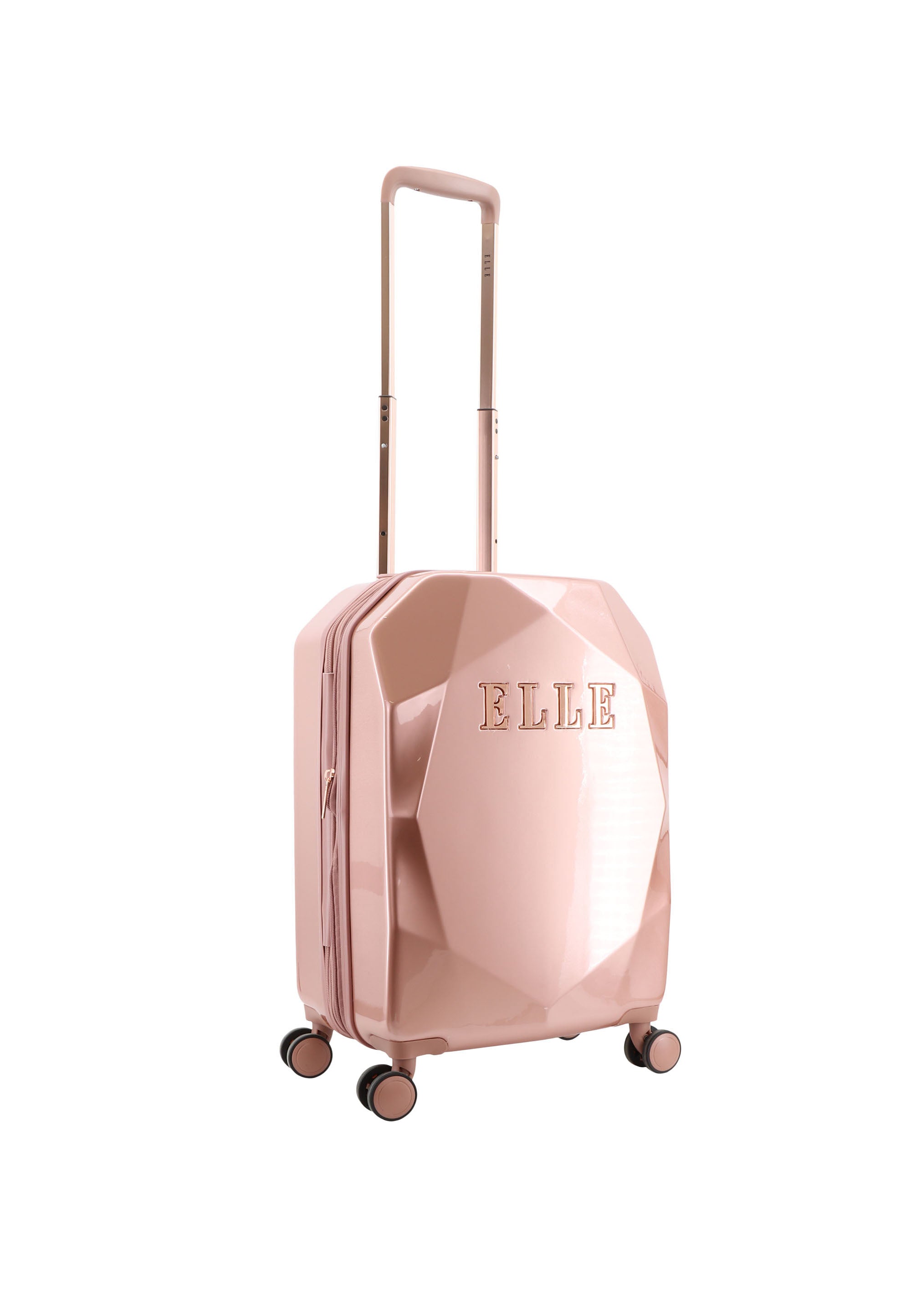 ELLE Diamond 56.5 cm reiskoffer - Pink