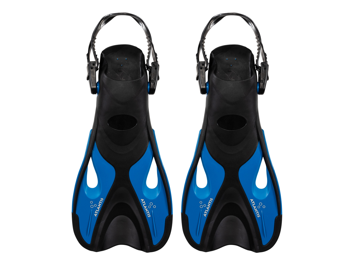 Atlantis Dolphin 30-36 Zwemvliezen - Black/Blue