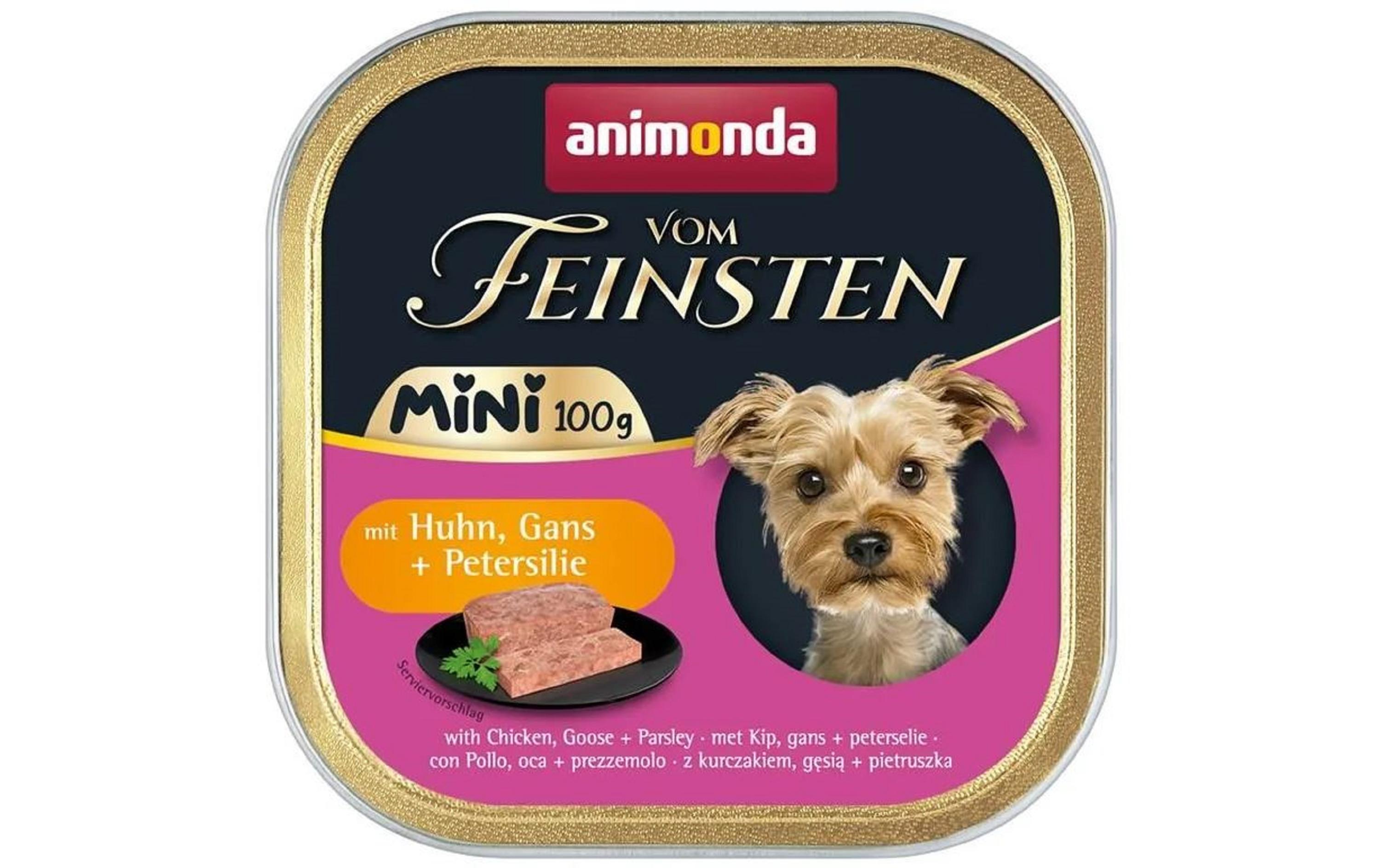 Nassfutter Vom Feinsten Mini 32 x 100 gNassfutter für erwachsene Hunde