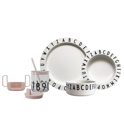 Design Letters Spises?t - Tritan - 4 dele - Eat & Learn - Pudder