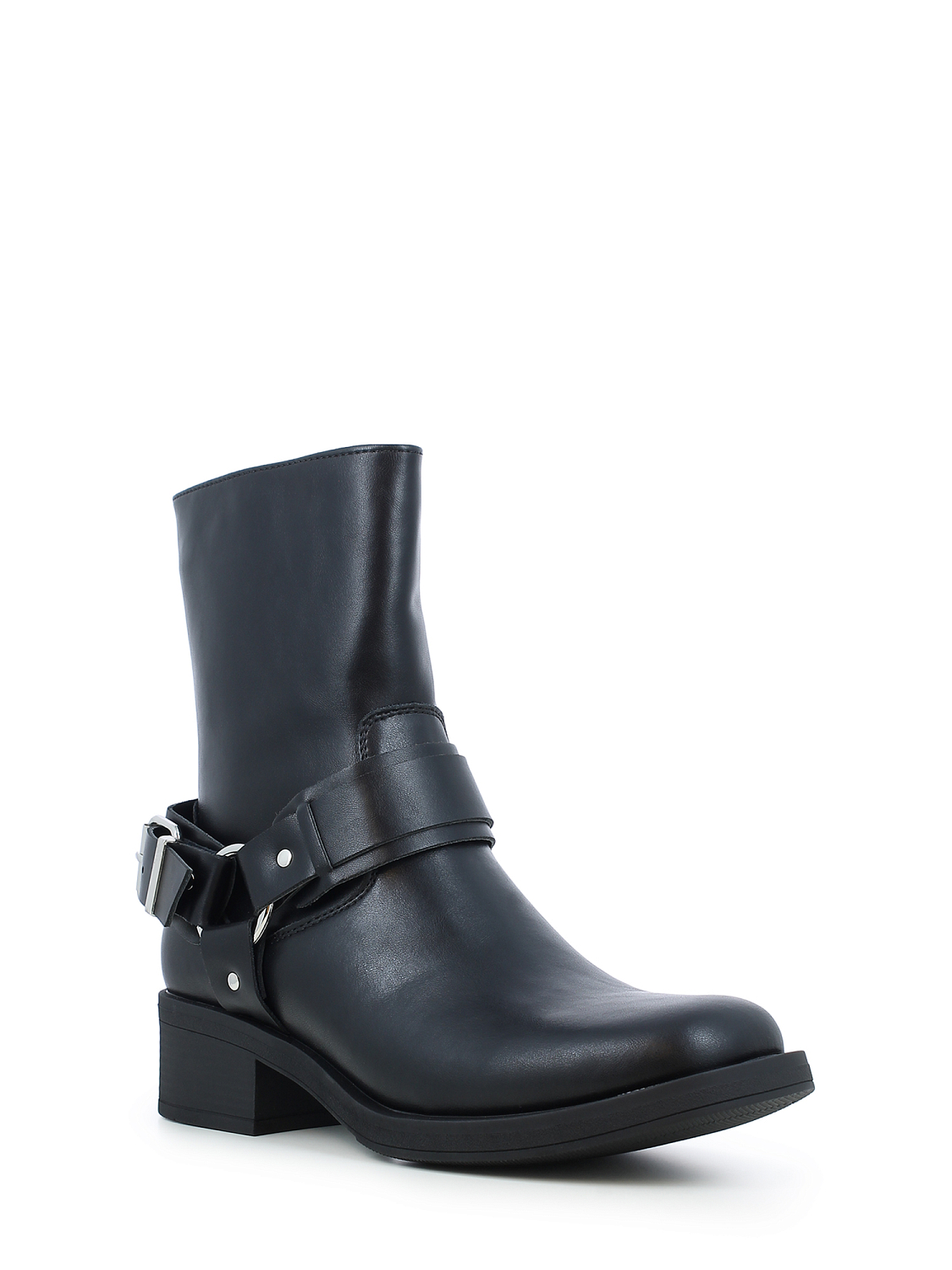 Duffy Rivoli Biker Boots Leather