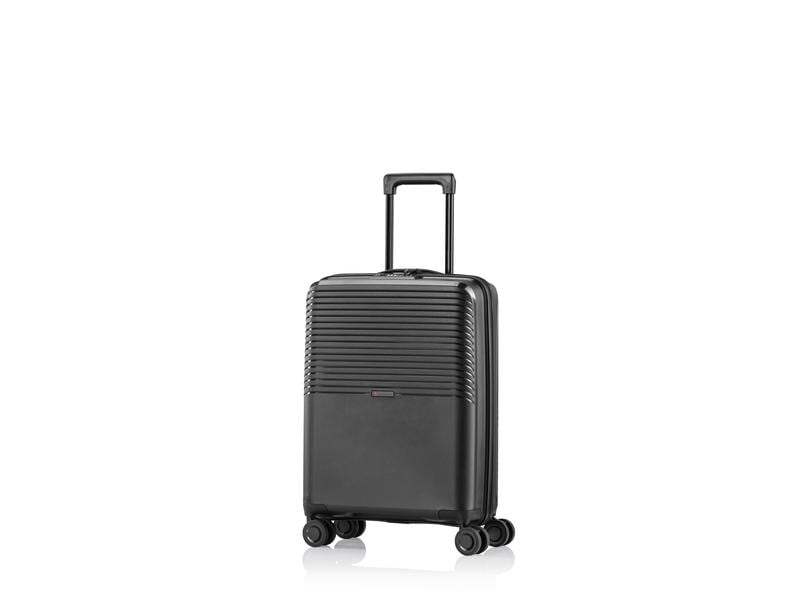 PACK EASY Reisekoffer Jet Cabin S, Schwarz Trolley