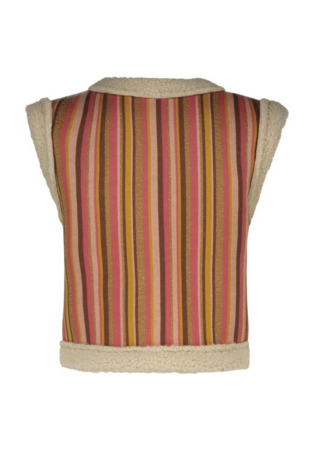 B.Nosy baby gilet Grace ecru/roze/geel