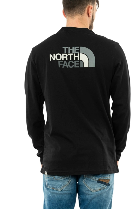 tee shirt manches longues the north face easy noir