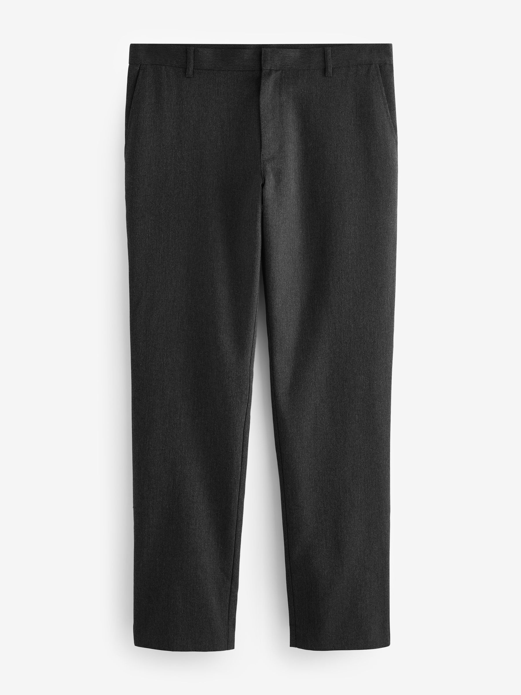 Grijs - Slim Fit - Modieuze broek zonder plooien